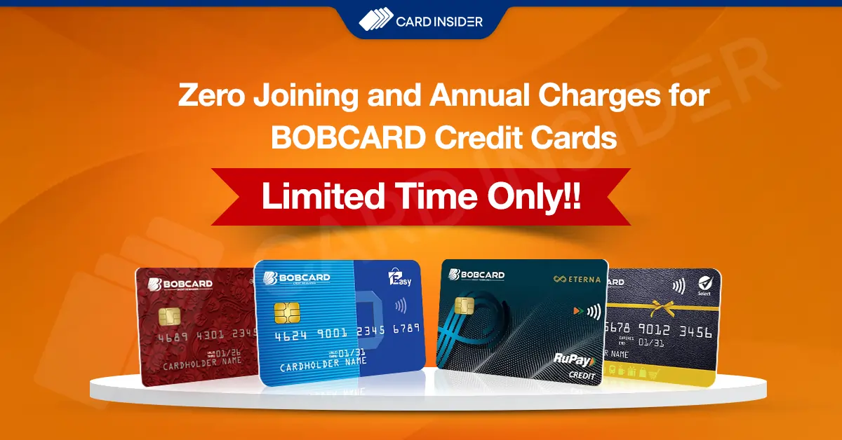 BOBCARD Lifetime Free Credit Cards – Limited Time Offer BOBCARD Credit Cards Limited Time Lifetime Free Offer
