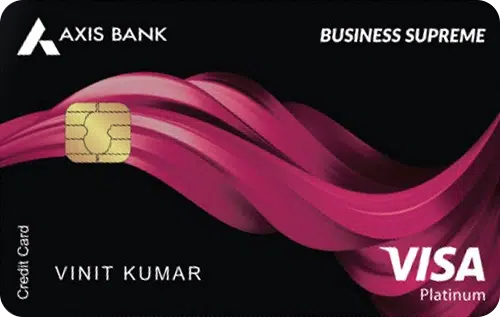 Axis Business Supreme Visa Credit Card
