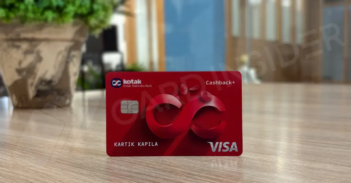 Kotak Cashback+ Credit Card Kotak Cashback+ Credit Card Review