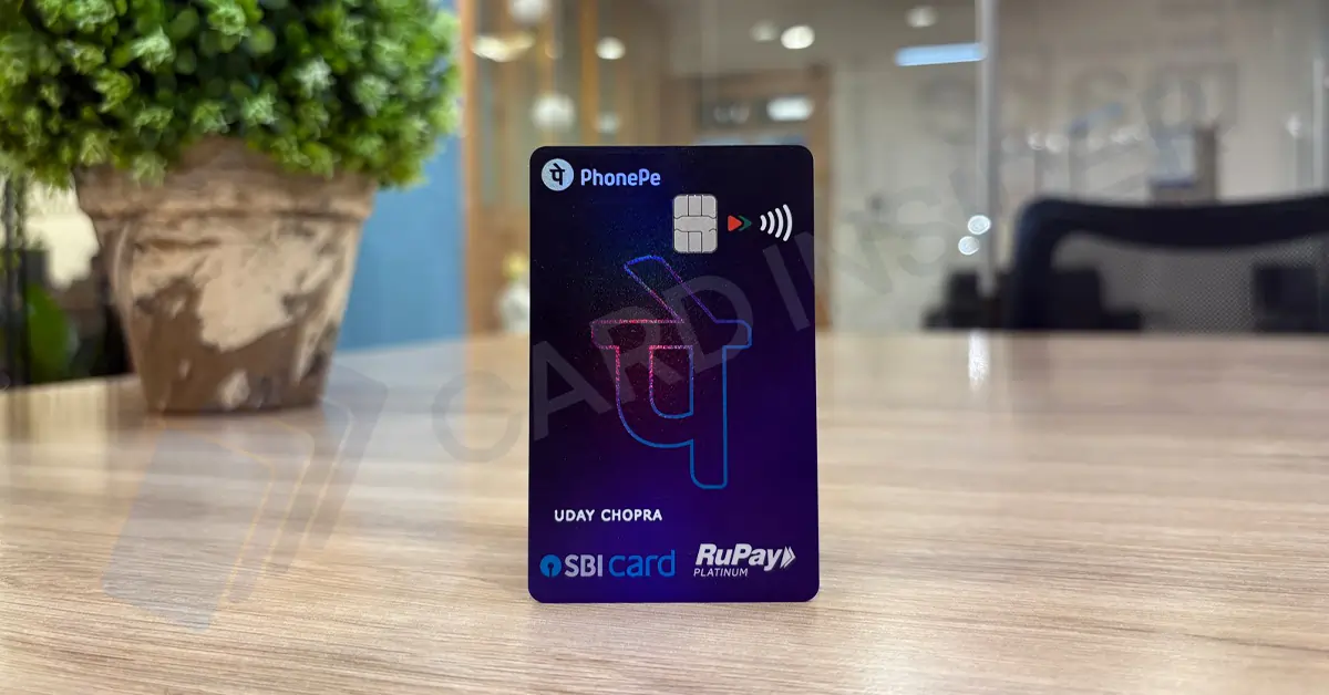 PhonePe SBI PURPLE Credit Card SBI PhonePe Purple