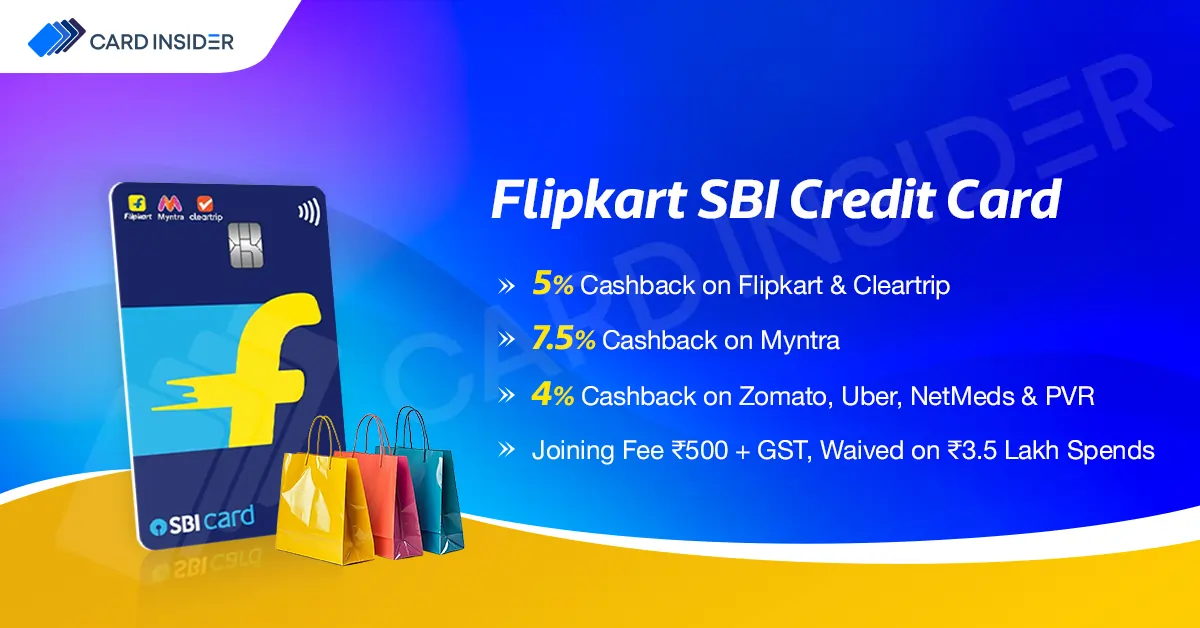 Flipkart SBI Credit Card SBI Flipkart Credit Card Features