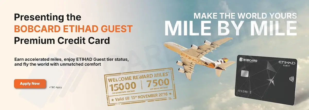 BOBCARD Etihad Guest Premium Credit Card BOBCARD Etihad Guest Premium Credit Card Benefits