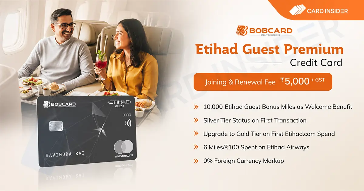 BOBCARD Etihad Guest Premium Credit Card BOBCARD Etihad Guest Premium Credit Card Features