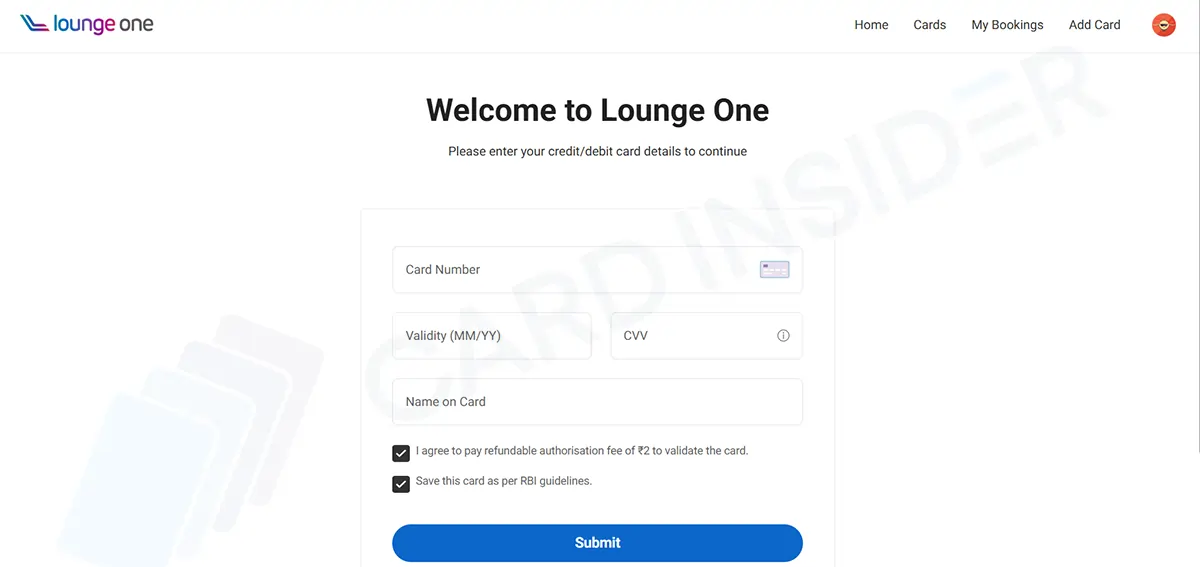 How to Use Your Credit Card for Free Lounge Access - October 2026 Travel Guide Adani Lounge One Portal