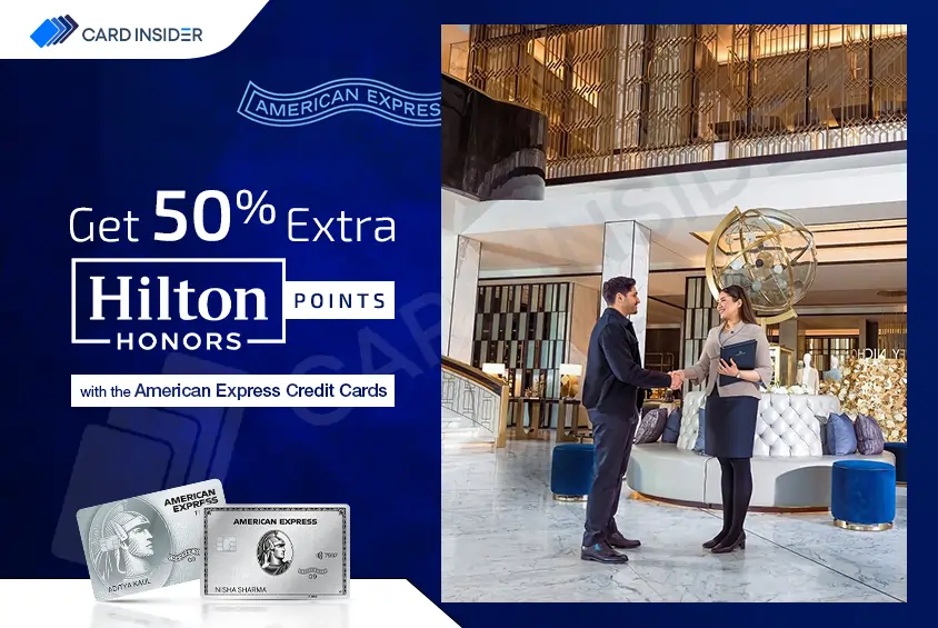 Bonus Hilton Honors Points on Transferring Membership Rewards Points via American Express Credit Cards