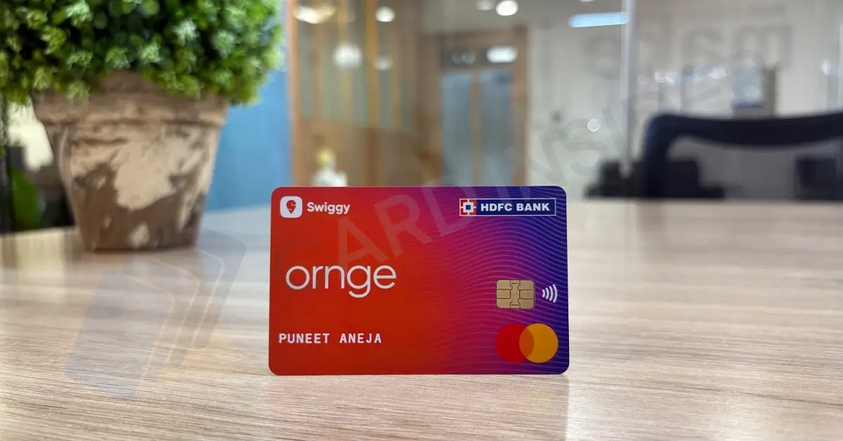 Swiggy Ornge HDFC Bank Credit Card HDFC Swiggy Ornge