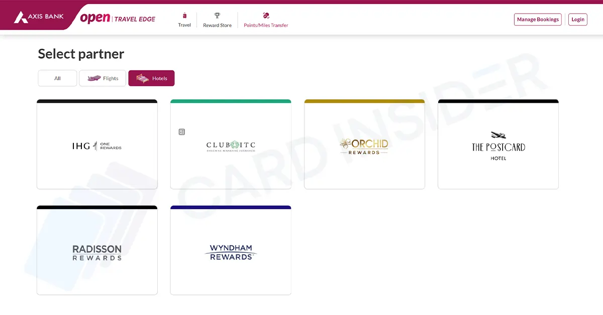 Axis Bank Removes Accor, Marriott Bonvoy & Qatar Airways as Transfer Partners Axis Travel Edge Hotel Partners