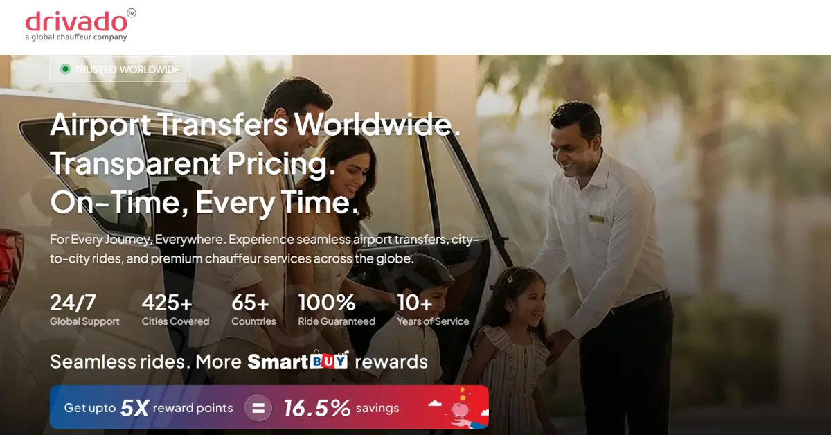 HDFC Bank SmartBuy Credit Card Offers HDFC SmartBuy Drivado Airport Transfers