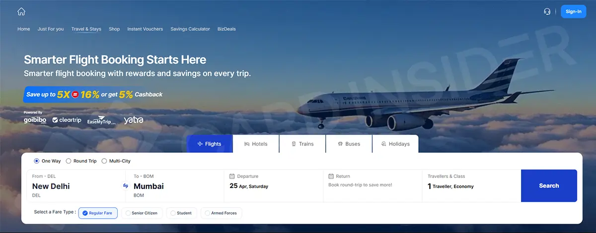 HDFC Bank SmartBuy Credit Card Offers HDFC SmartBuy Flight Booking Offers