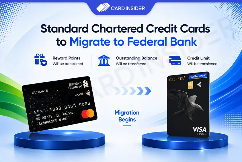 Standard Chartered Credit Card Migration to Federal Bank Begins