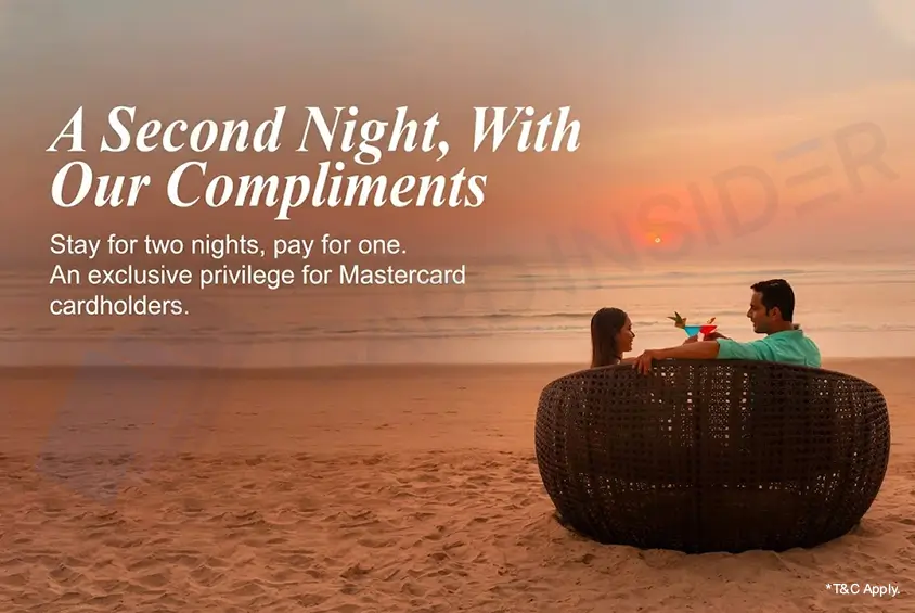 Complimentary Second Night at ITC Hotels with Mastercard Credit & Debit Cards