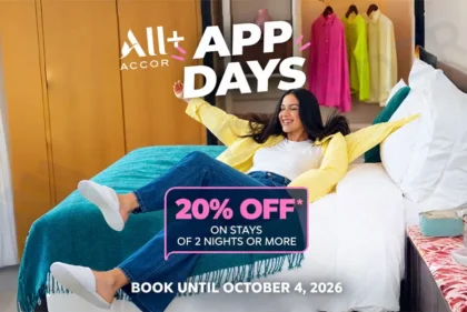 Get 20% Off on Hotel Bookings With ALL Accor App Days