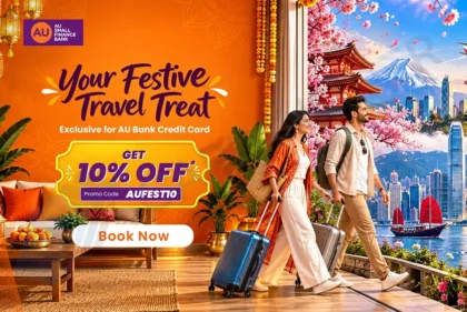 10% Discount on Klook Bookings with AU Bank Credit Cards