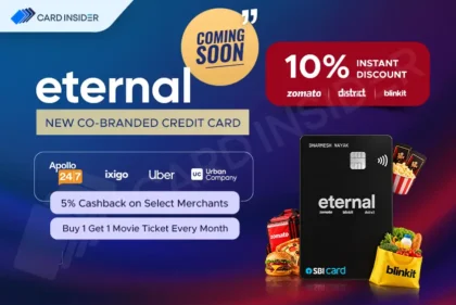 SBI Card Set to Launch New ETERNAL Co-Branded Credit Card with Up to 10% Instant Discount