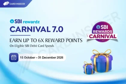 SBI Rewardz Carnival - Earn Up to 6X Reward Points on SBI Debit Card Spends