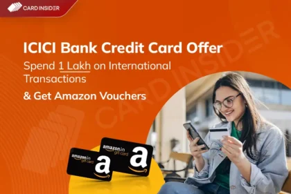 Spend ₹1 Lakh Internationally & Get Amazon Vouchers With ICICI Bank Credit Cards