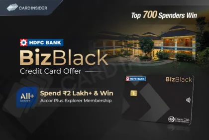Spend ₹2 Lakh+ and Win Accor Plus Explorer Membership With HDFC BizBlack Credit Card